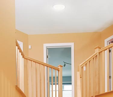 Natural Light tubular skylight installed in hallway thumb