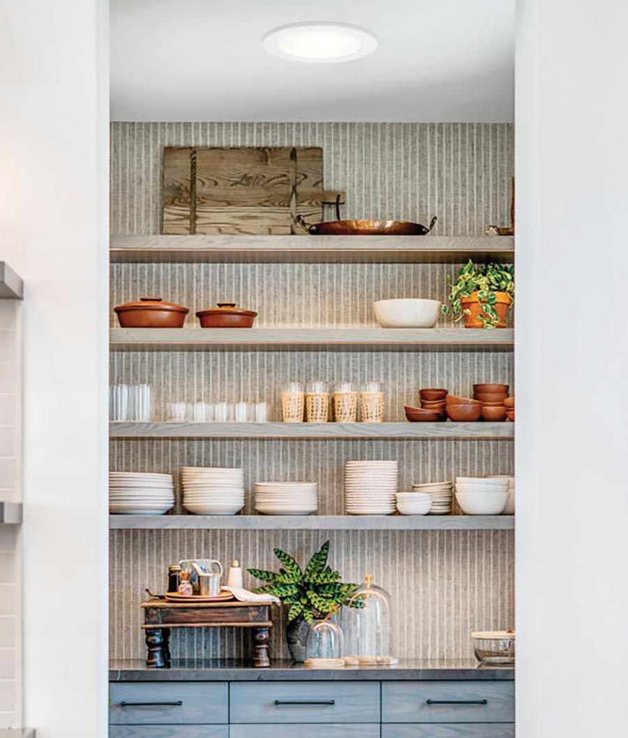 Natural Light residential tubular skylight installed in pantry